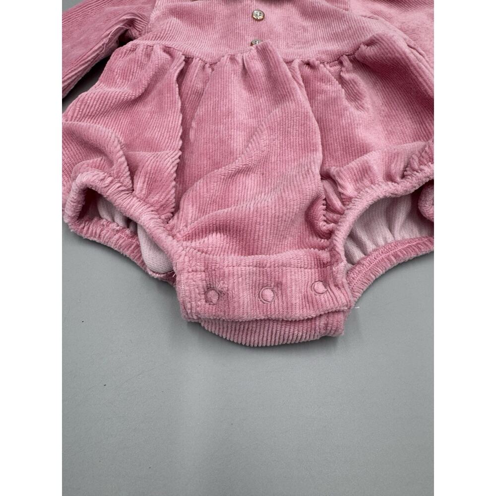 Ted Baker Girls Pink One Piece Romper Long Sleeve Size 12‎ Months 12M - Picture 3 of 14